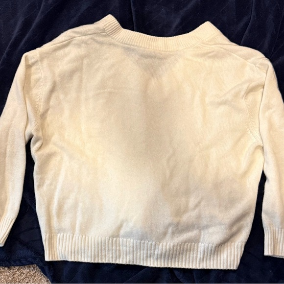 Aqua Cream V-Neck Sweater - Picture 7 of 8